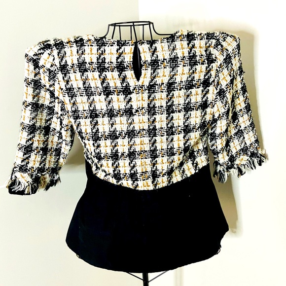 Zara tweed blouse - Picture 3 of 8